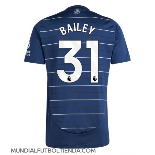 Camiseta Aston Villa Leon Bailey #31 Tercera Equipación Replica 2024-25 mangas cortas